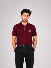 Maroon Heritage Polo
